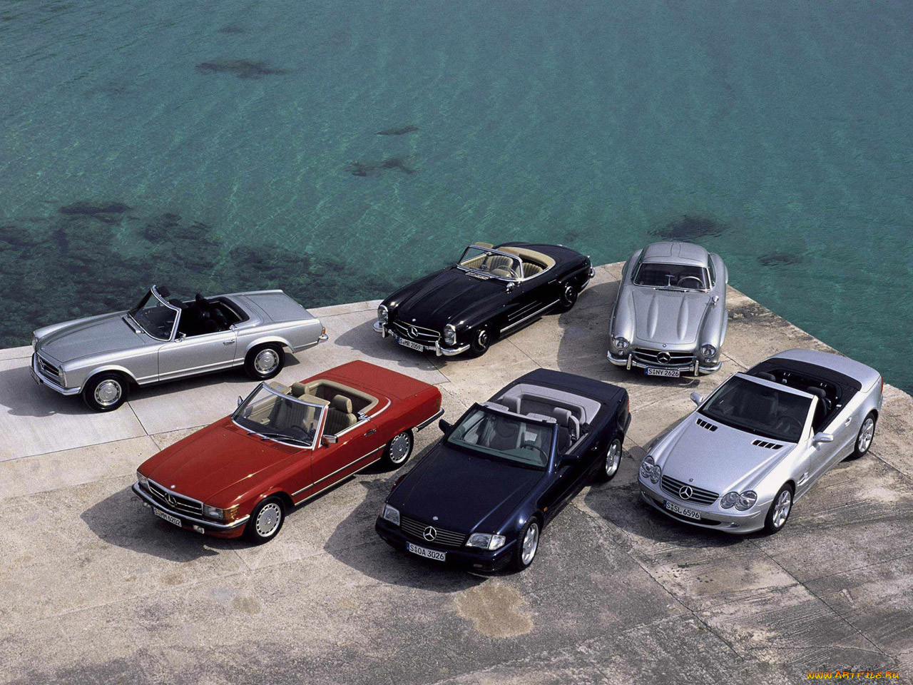 mercedes, benz, sl, klasse, 
